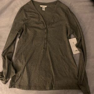 NWT Heather grey athleta top!